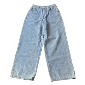 Shekou High Rise Barrel Denim Jean, Size Small